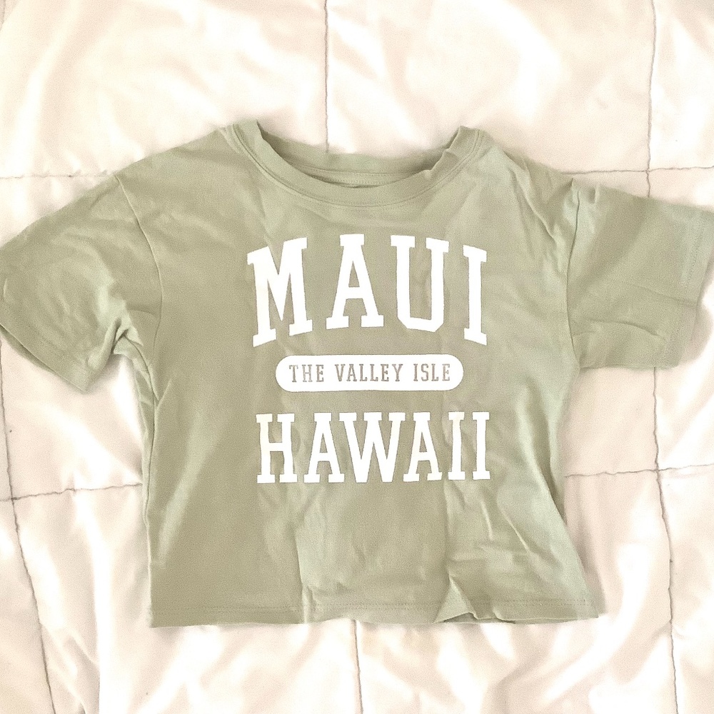 Graphic Crop Top Aesthetic